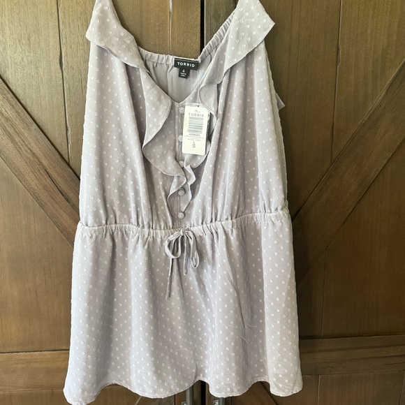 NEW✨TORRID Chiffon Tie Waist Tank - Picture 9 of 11